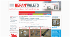 Desktop Screenshot of depan-volets.com